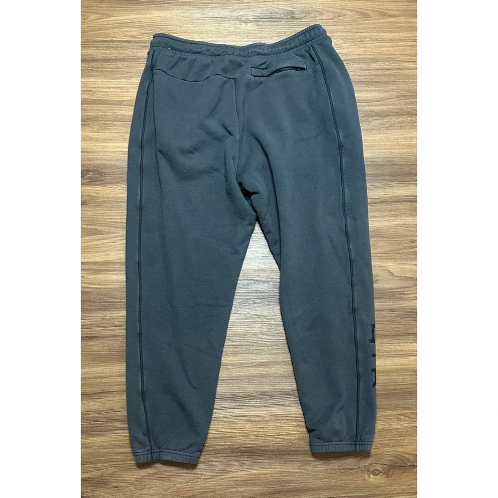 Nike Air Mens French Terry Sweatpants Dark Grey Joggers Sz XL (DQ4202-070)